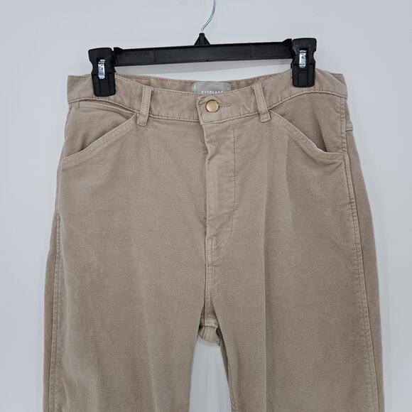 Everlane Women's SZ 6 Straight Leg Chino Pant Preppy Classic Minimalist Capsule - Picture 2 of 8